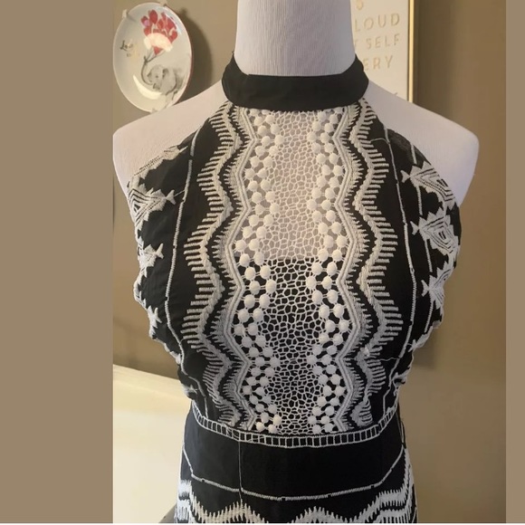 Dress Forum Los Angeles Lined Open Knit Dress - Picture 2 of 7